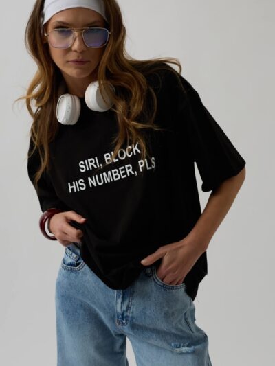 Oversized t-shirt μπλουζάκι