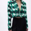 blazer σακακι crop