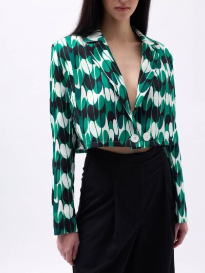 blazer σακακι crop