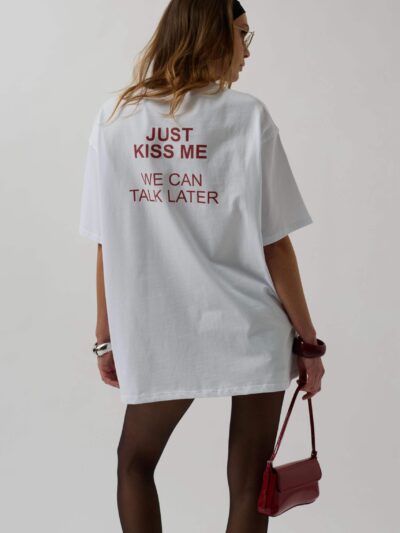 Oversized T-Shirt μπλουζάκι λευκό